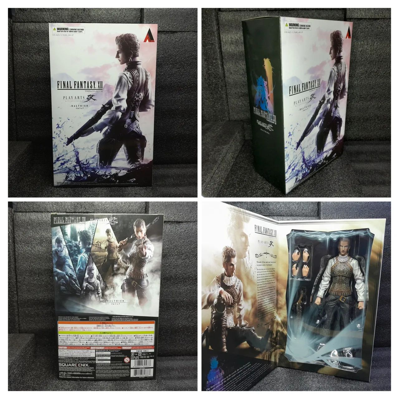 Play Arts Kai Balthier Final Fantasy 12 Original LACRADO - Foto 3