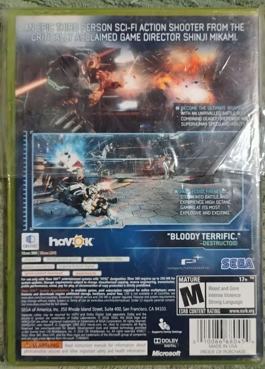 Vanquish Xbox  - Foto 2