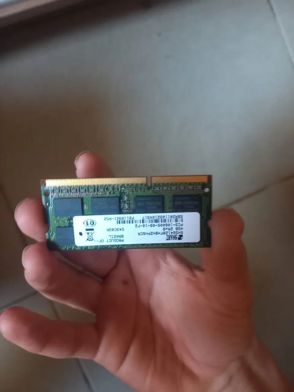 RAM Smart SODIMM DDR3 4GB (notebook)