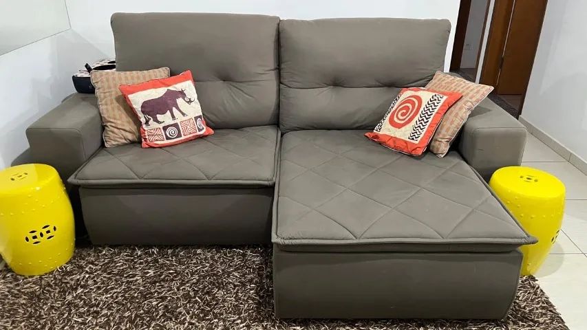 Sofá retrátil 2,40 m - Foto 2
