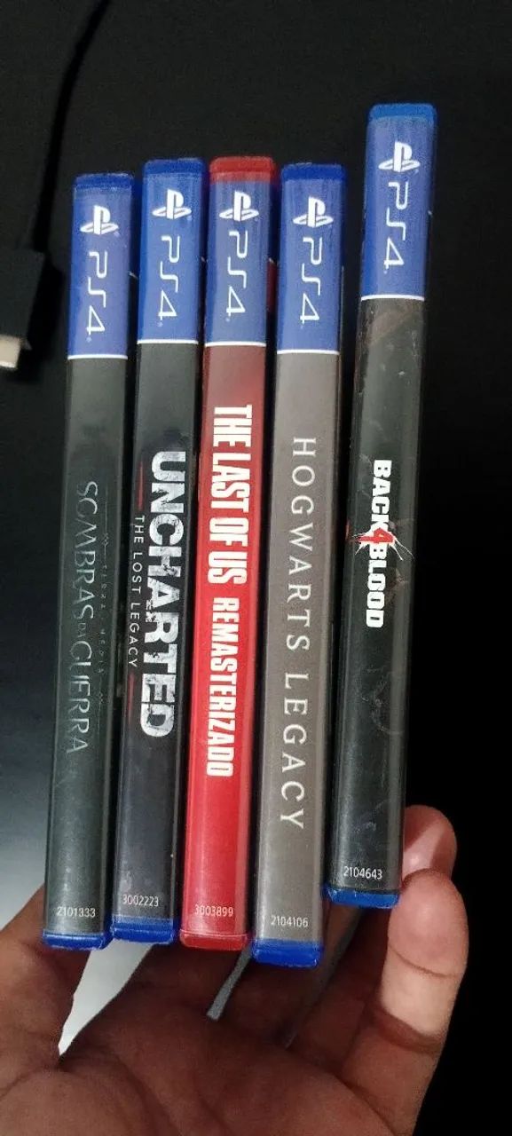 Lote de jogos ps4