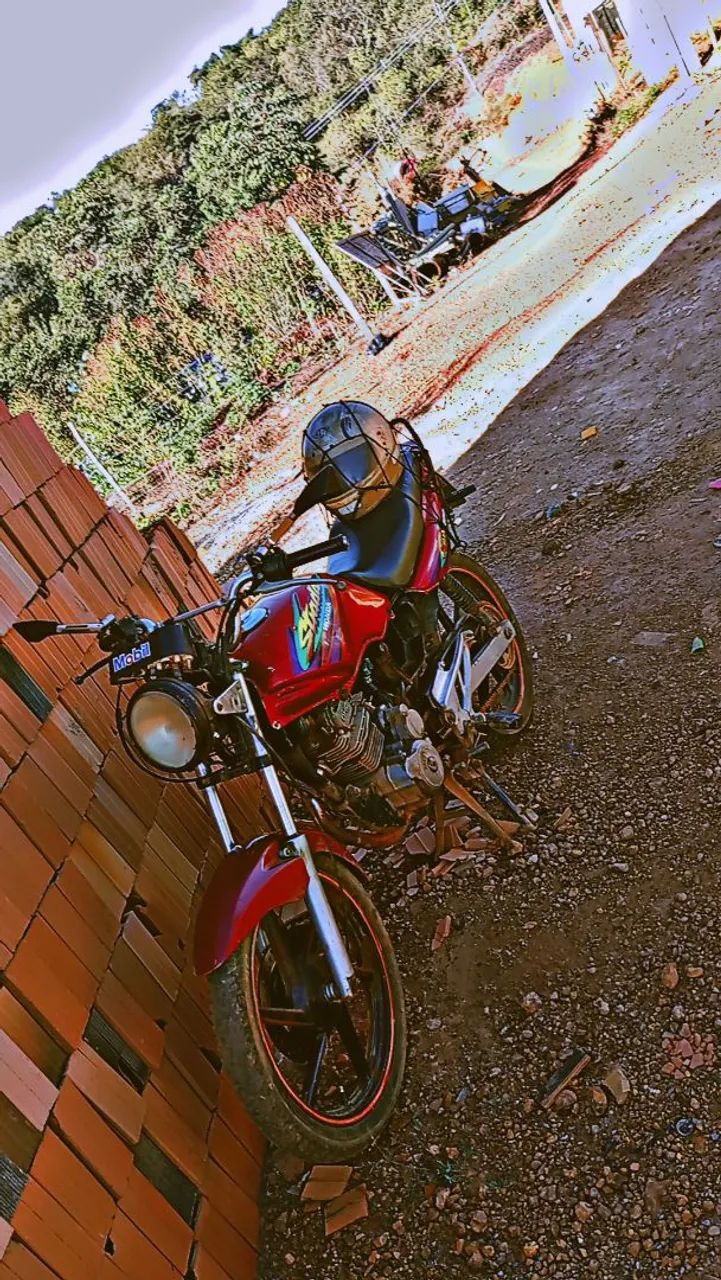 CBX 200 Strada troco né uma biz ou uma 125 - Foto 2
