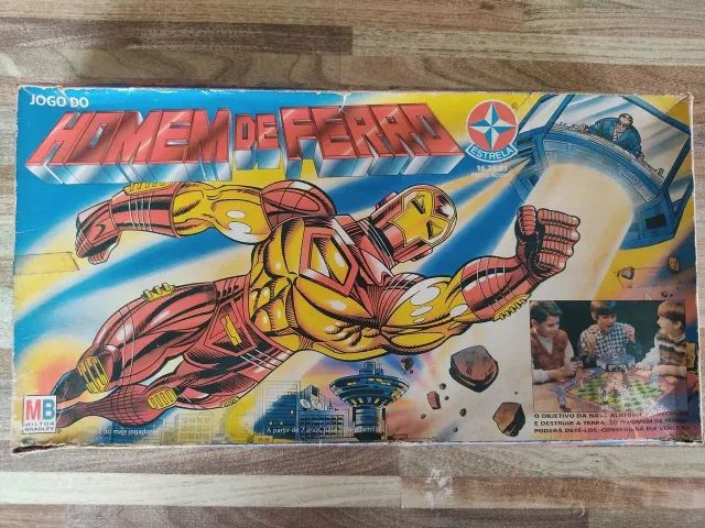 Jogo Homem de ferro estrela tabuleiro Completo
