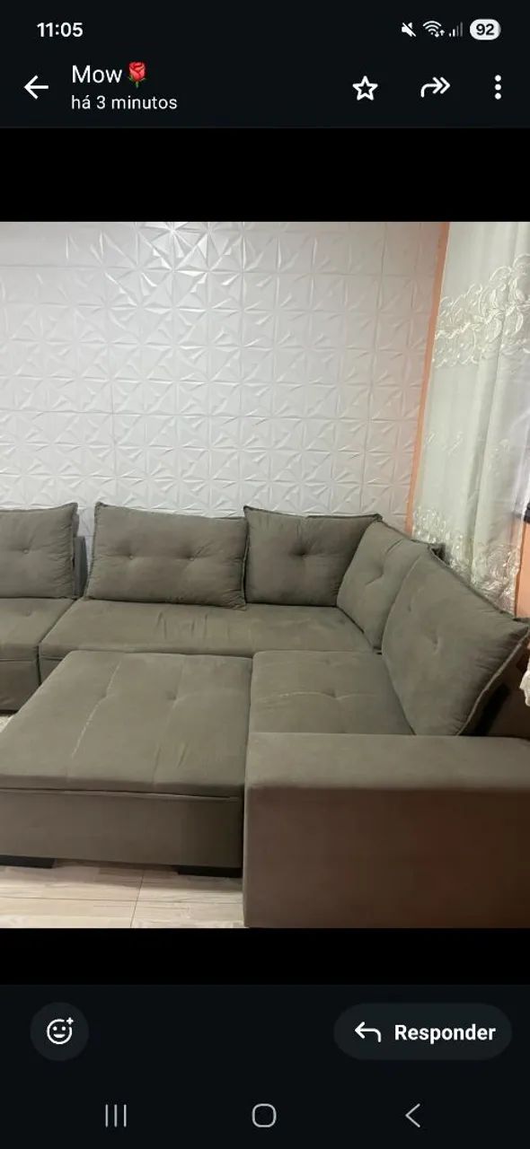 Desapego um lindo sofá.  - Foto 2
