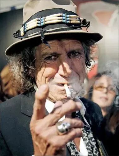 Anel Caveira 925 Prata Keith Richards  - Foto 5