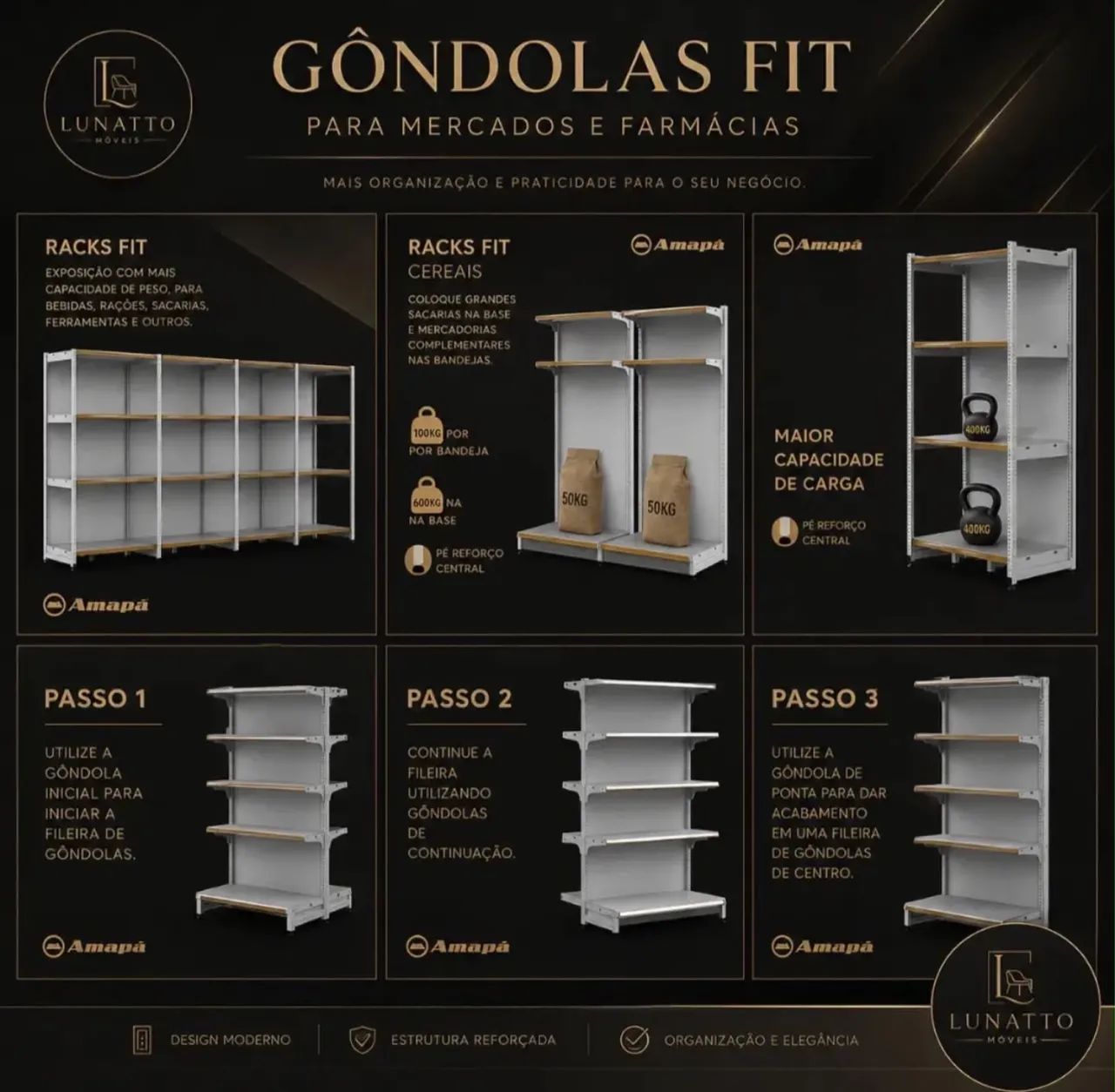 Gôndolas em geral novo  - Foto 2