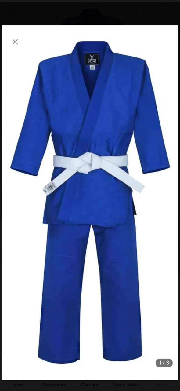 Kimono Judo 550g Criança Professional - Foto 2