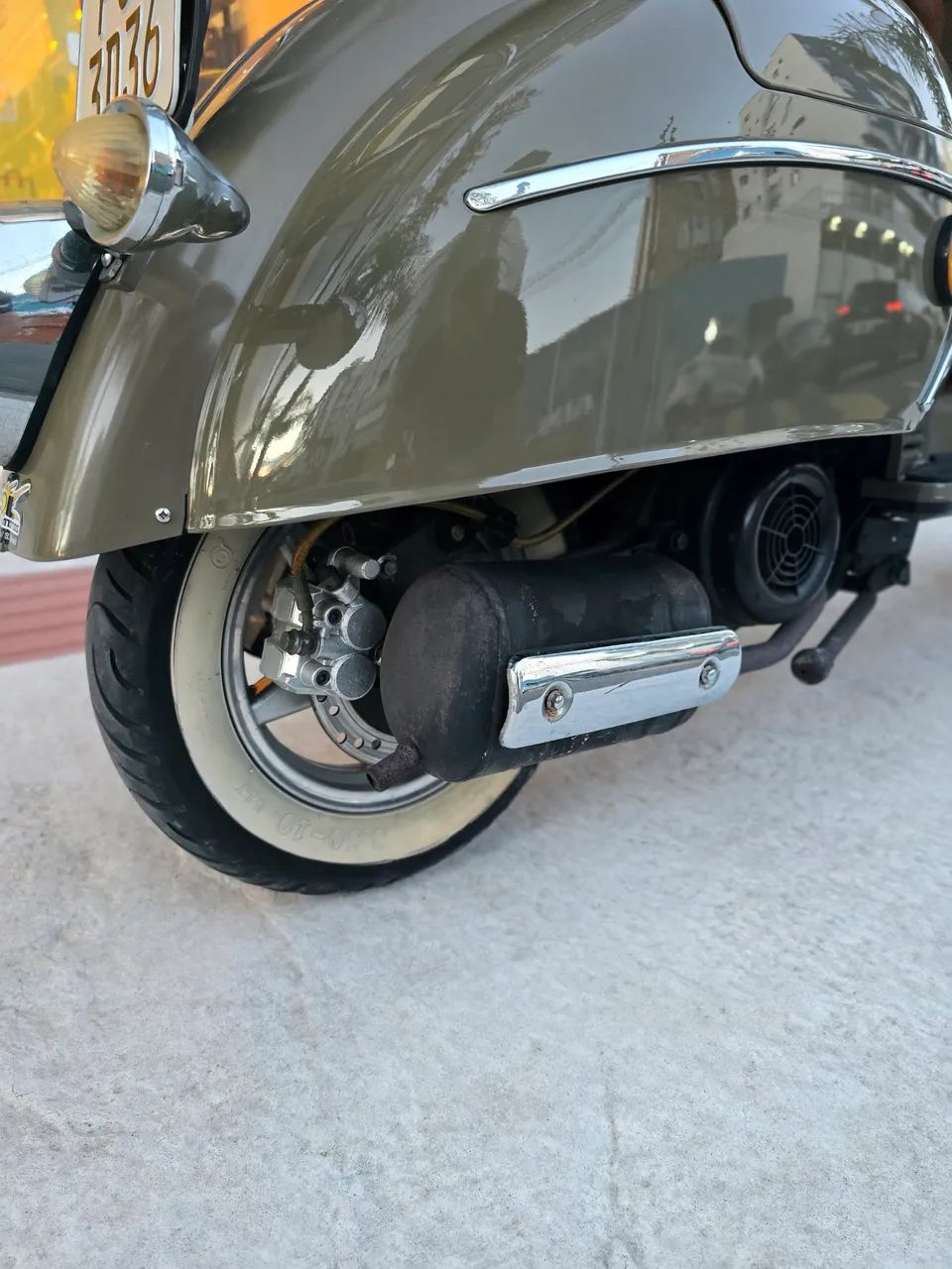 Moto Lambreta Motorino 150cc 2016 - Apenas 4.000 km - Estilo Retrô Impecável - Foto 8