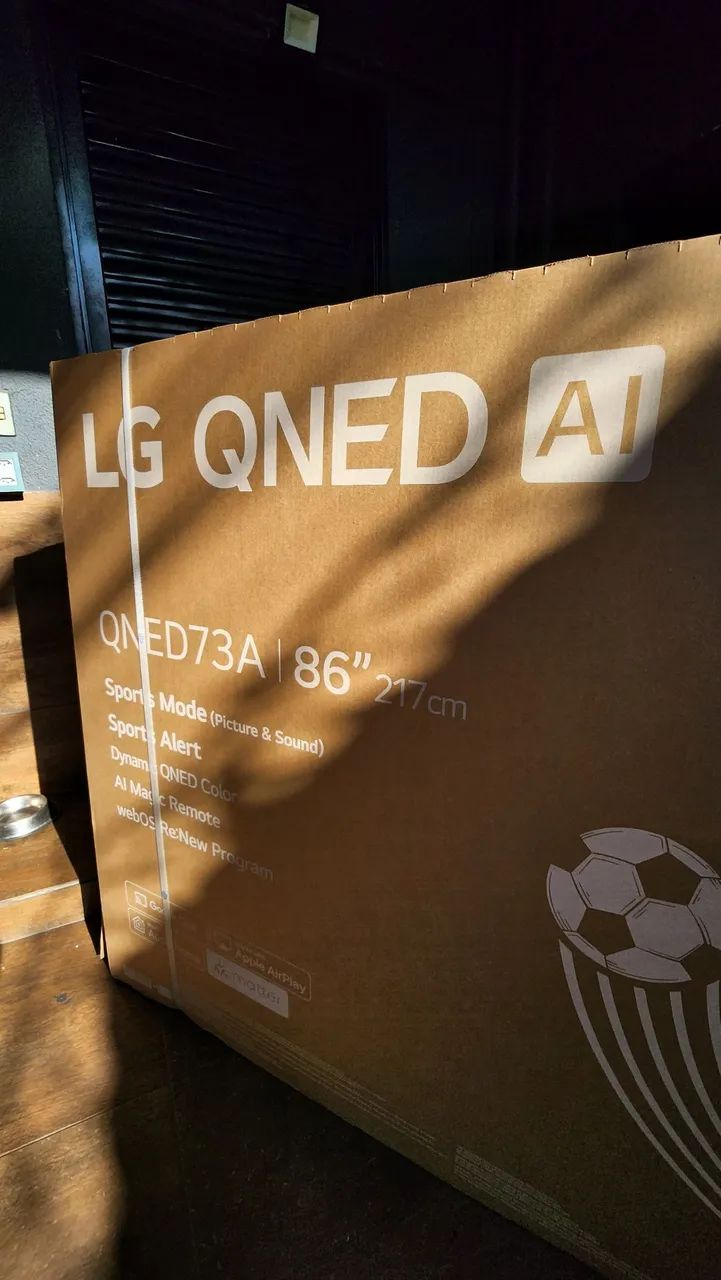 Tv 86 Lg Qned 73A nova lacrada e garantia  - Foto 2