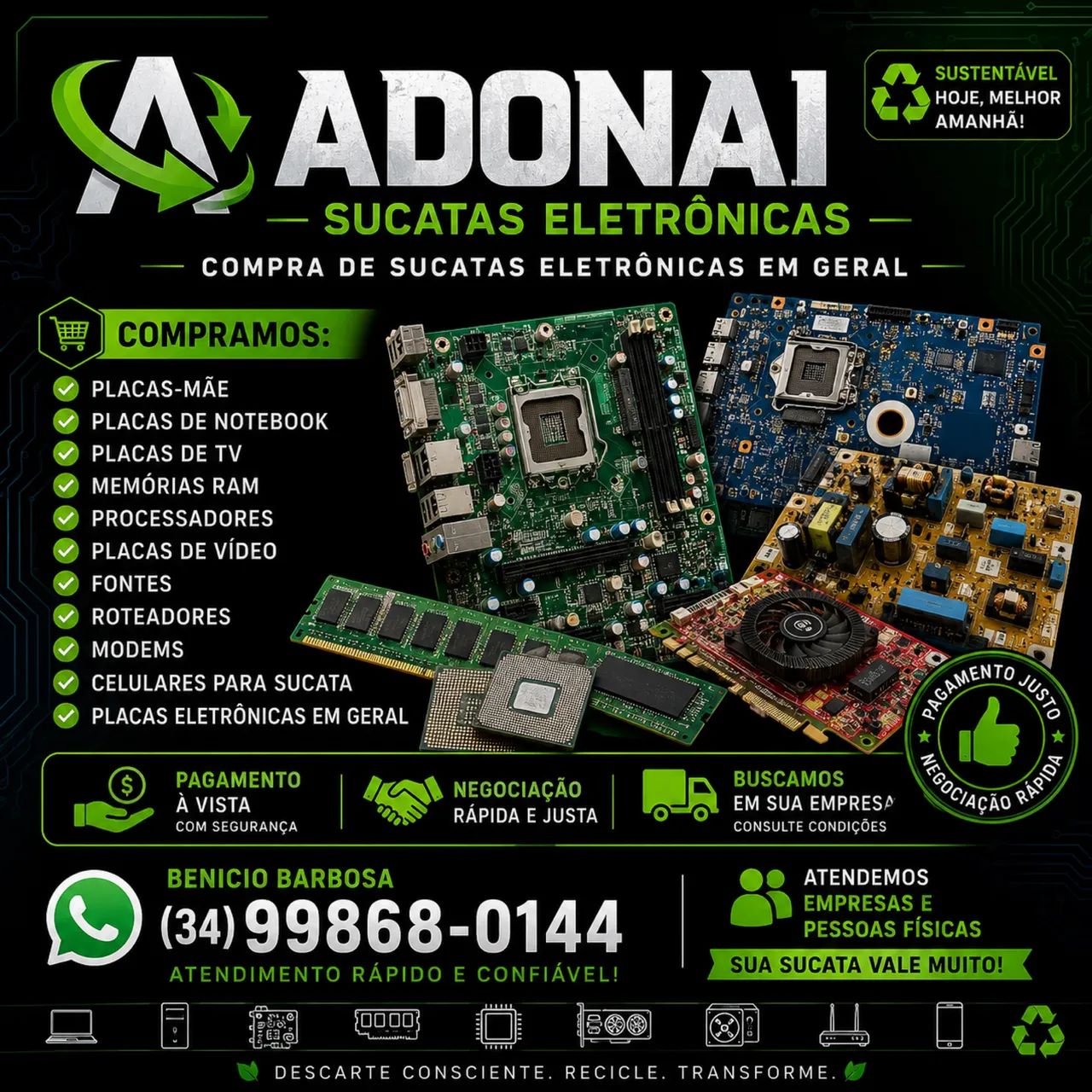 Compra de placas eletrônicas e celulares  - Foto 2