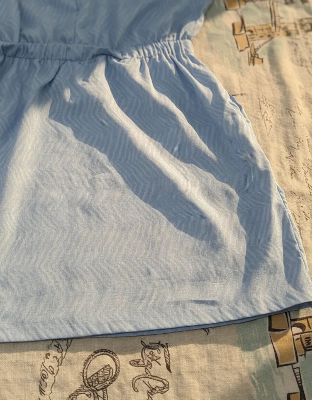 Vestido leve azul para dias de verão - Foto 3