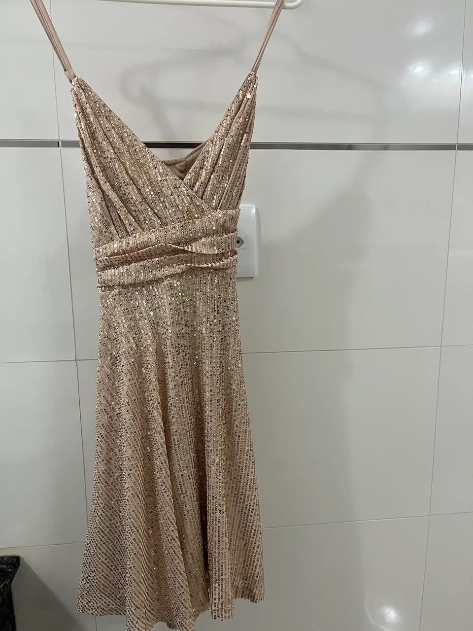 Vestido de Paetês Rose - Foto 2