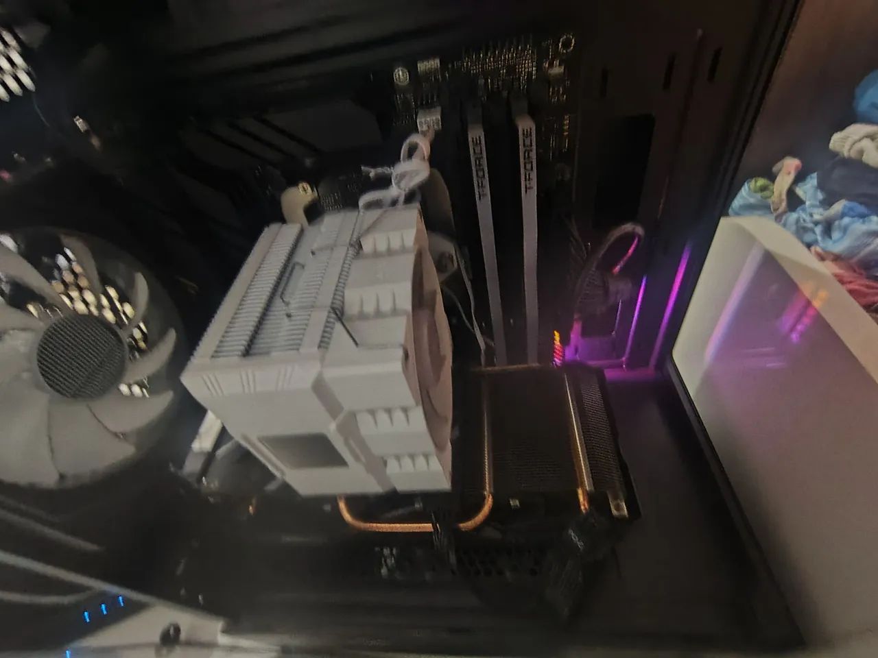 Setup/Pc gamer com ryzen 5 5500x3d, com brindes