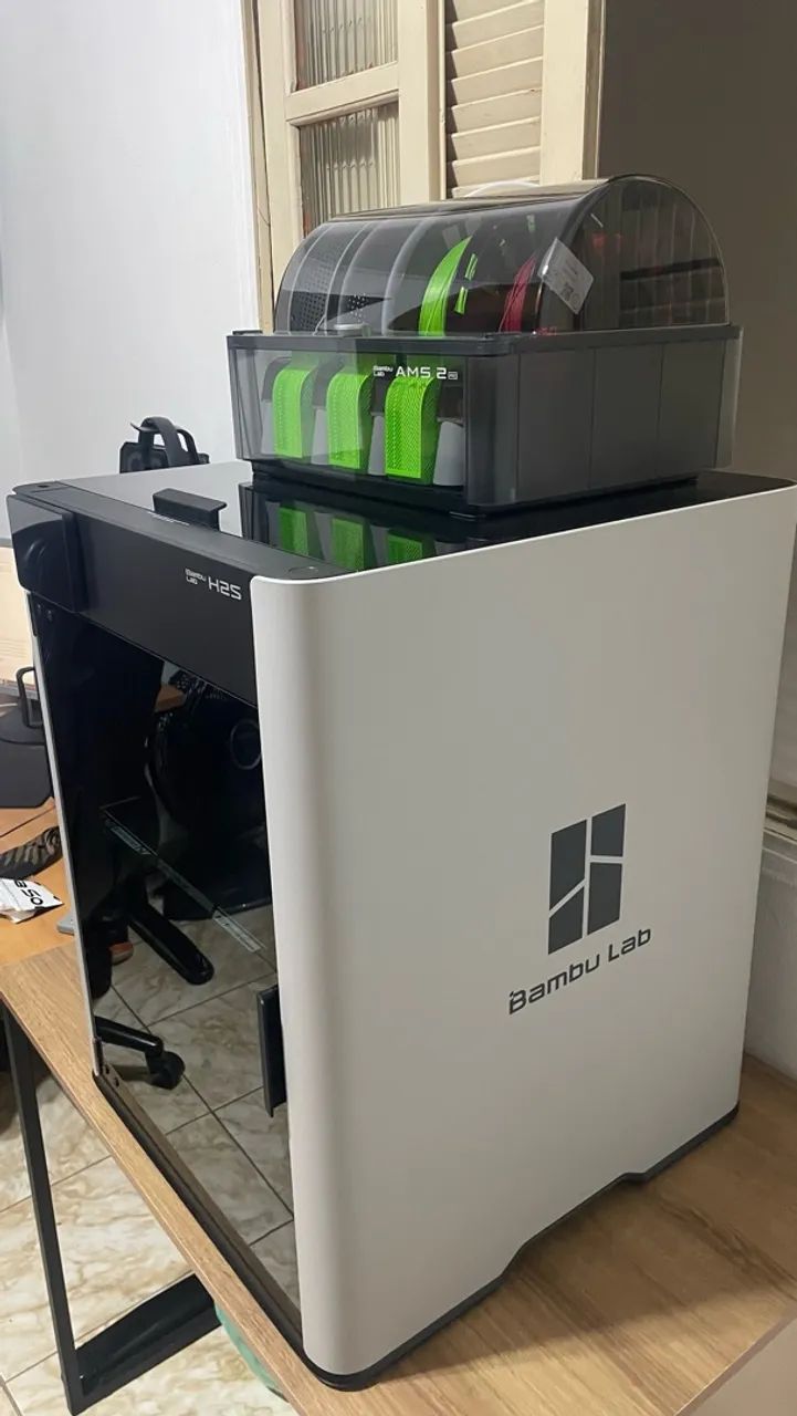 Bambu Lab h2s com AMS Pro 2
