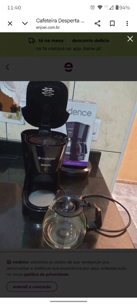 Cafeteira Nova Cadence - Foto 4