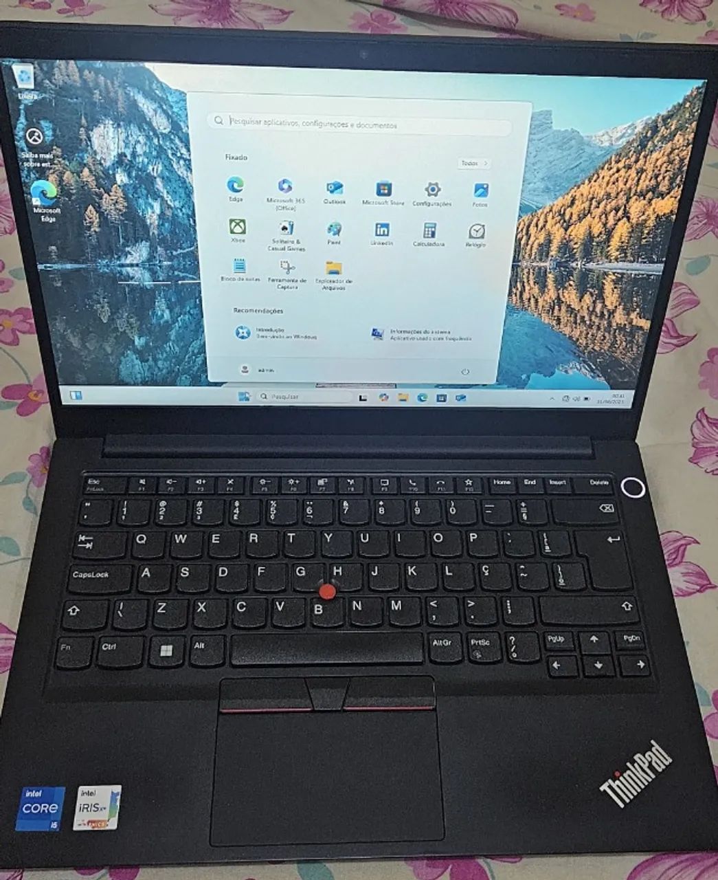 Notebook Lenovo ThinkPad E14 Tela de 14" Core i5 16GB, SSD 256GB, Novíss, Nota, Gar Troco! - Foto 4
