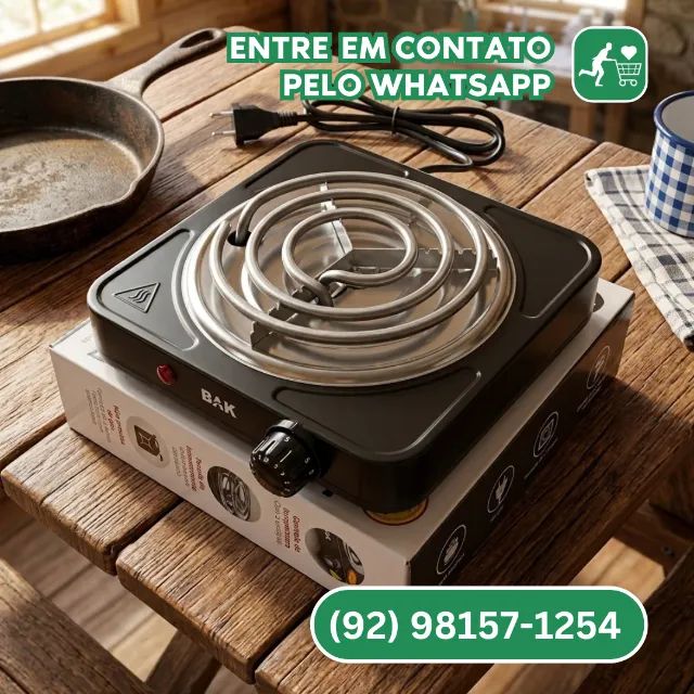 Fogão de 1 Boca Eletrico