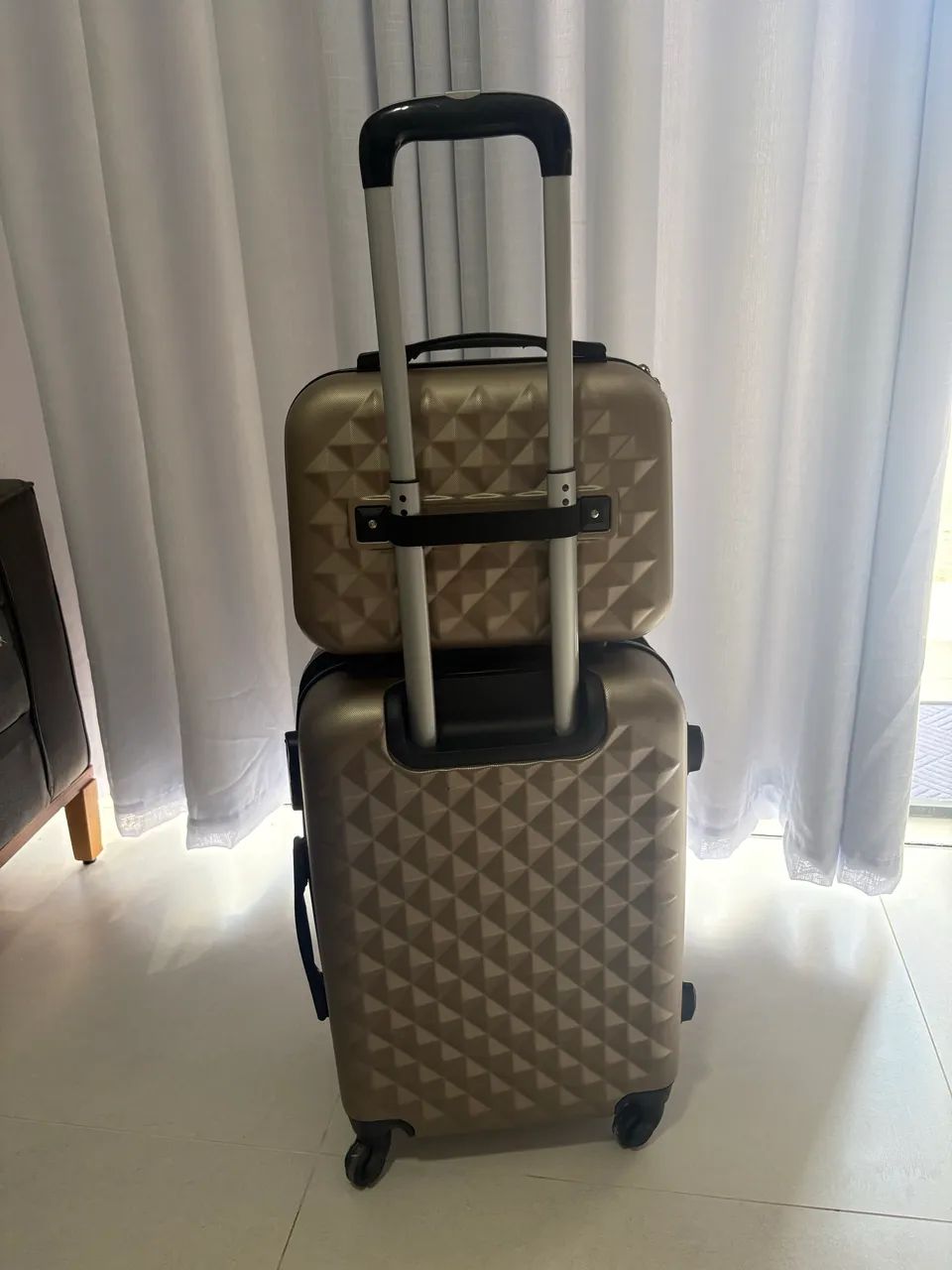 Kit mala de viagem + necessaire bagagem de mão  - Foto 2