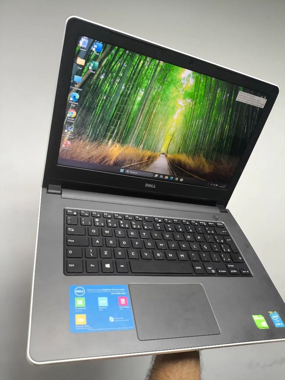 Notebook Dell i5, 8gb de RAM, SSD 128, placa de vídeo dedicada NVIDEA  - Foto 3