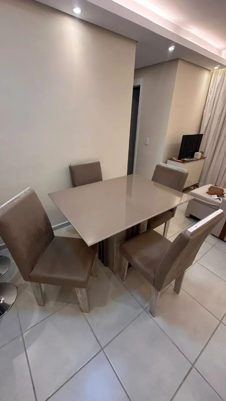 Mesa de jantar  de vidro  - Foto 3