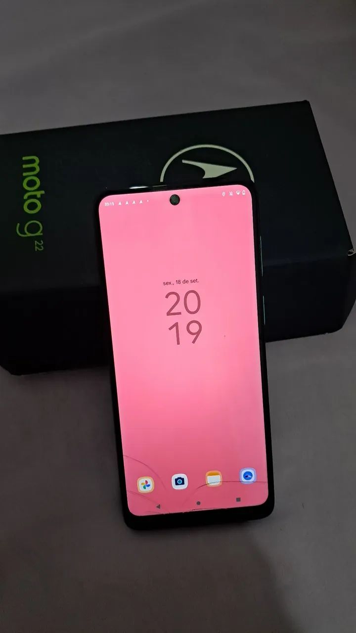 Celular moto G22 azul - Foto 4