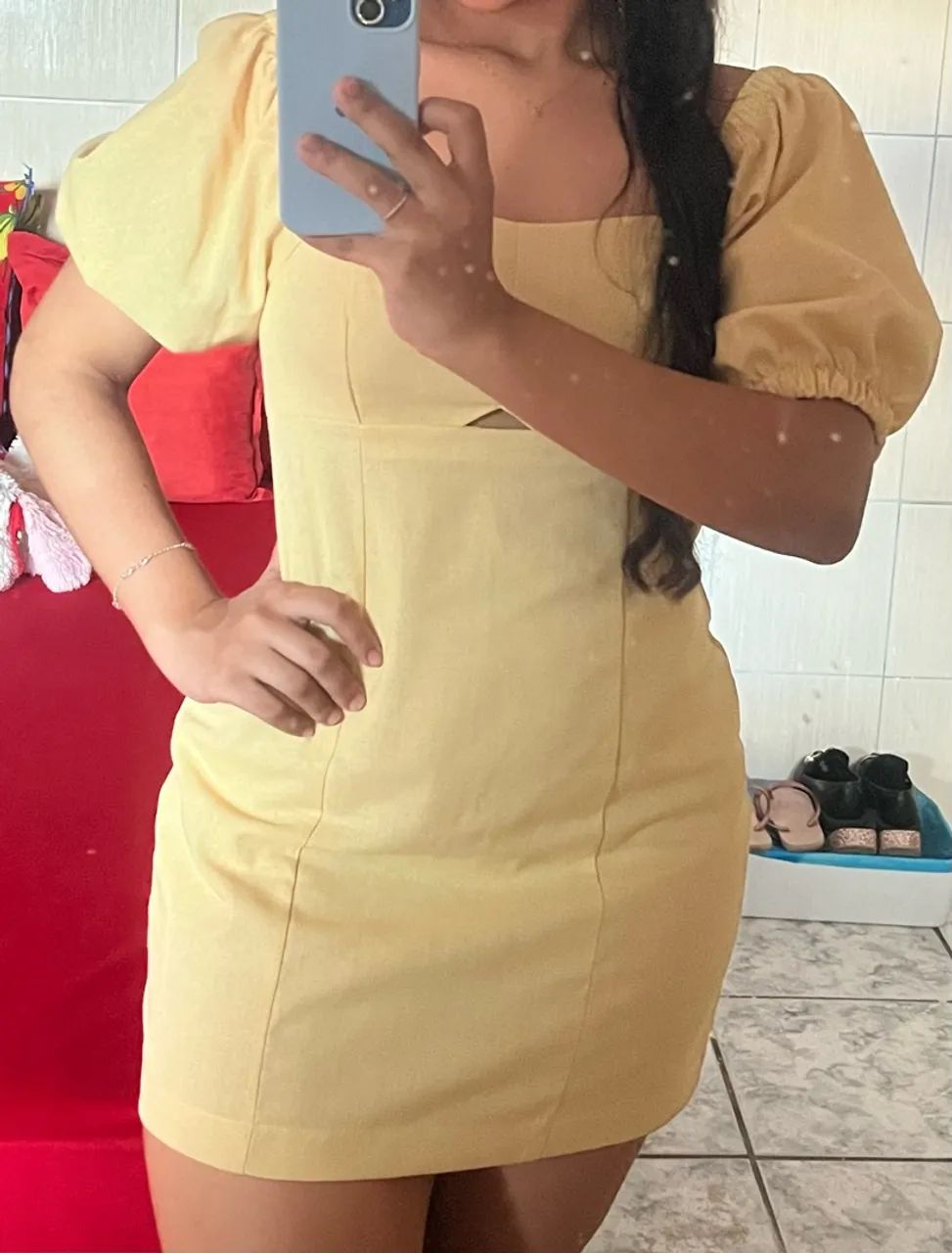 Vestido amarelo  - Foto 3