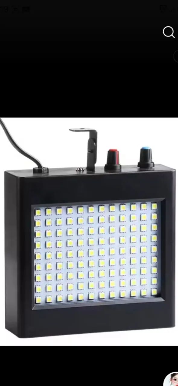 Luz led iluminação strobo