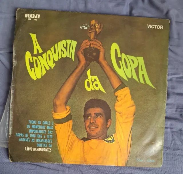 LP duplo de vinil Brasil campeão copas 58 62 e 70 - Foto 2
