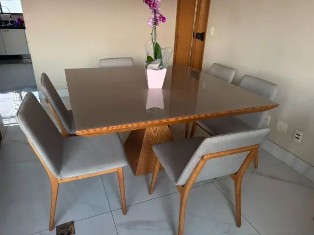 Mesa de jantar Líder quadrada 