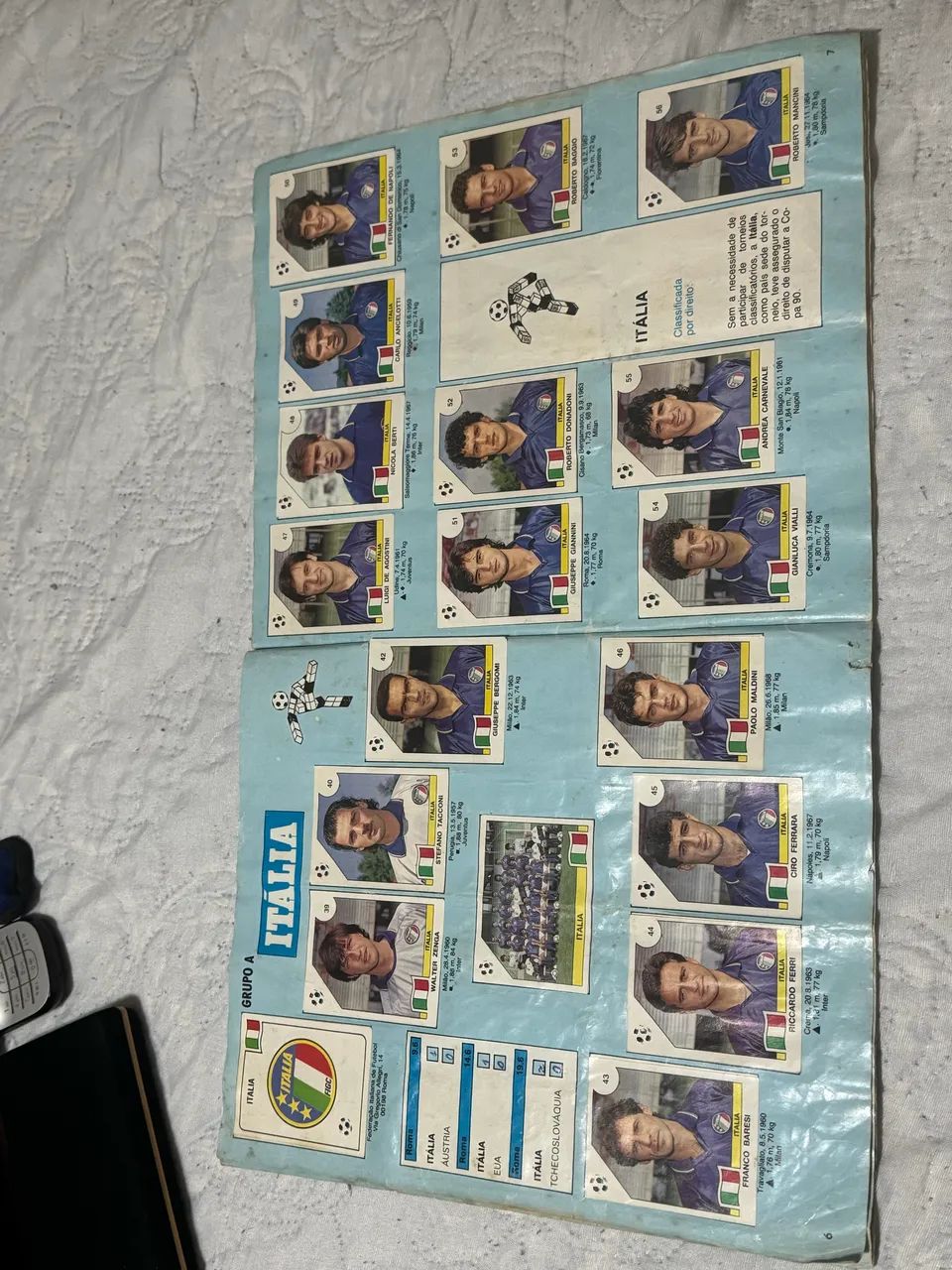 Álbum da Copa de 1990 - Completo!!! - Foto 2