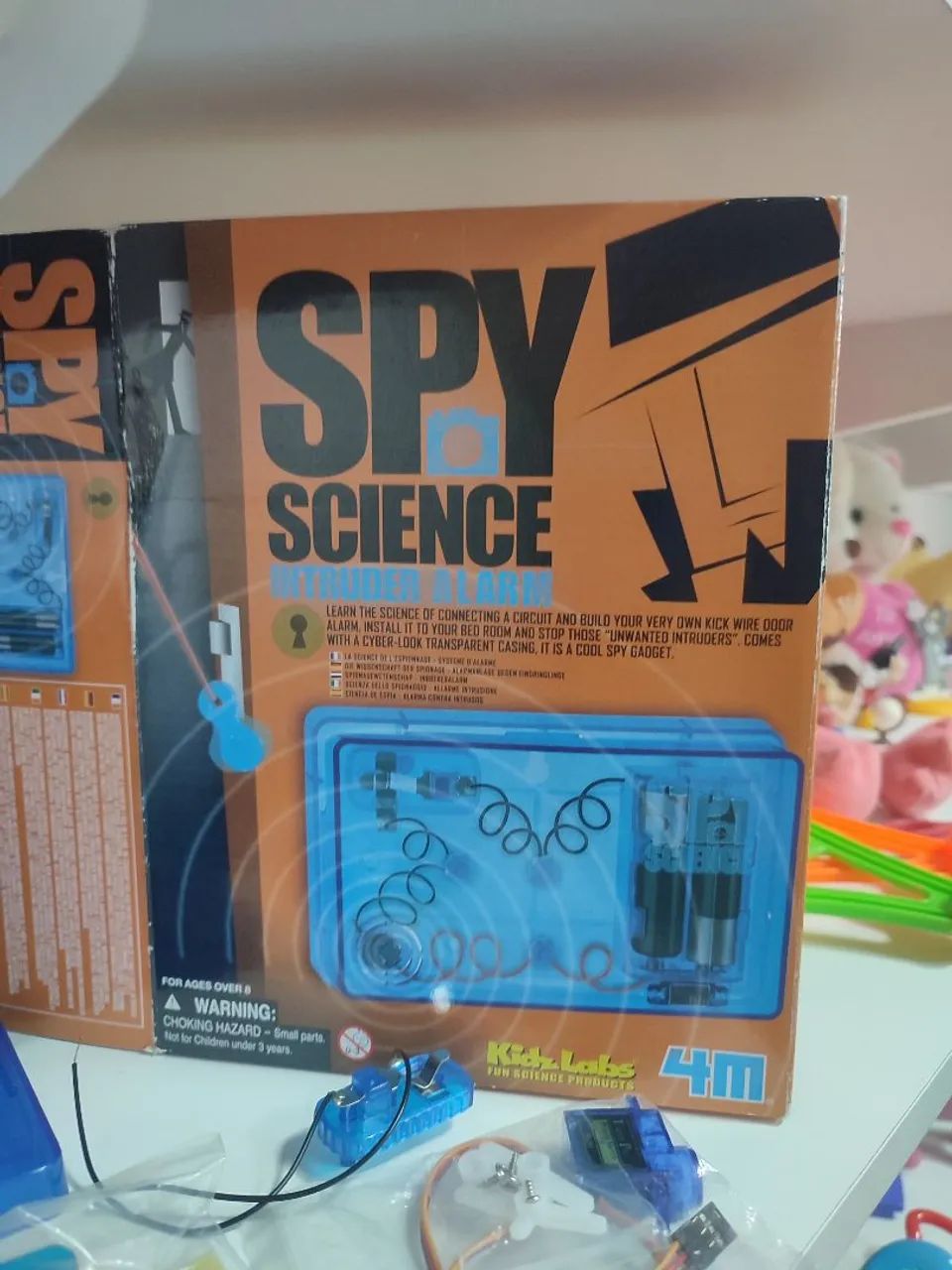 Spy Science alarme de invasão brinquedo 