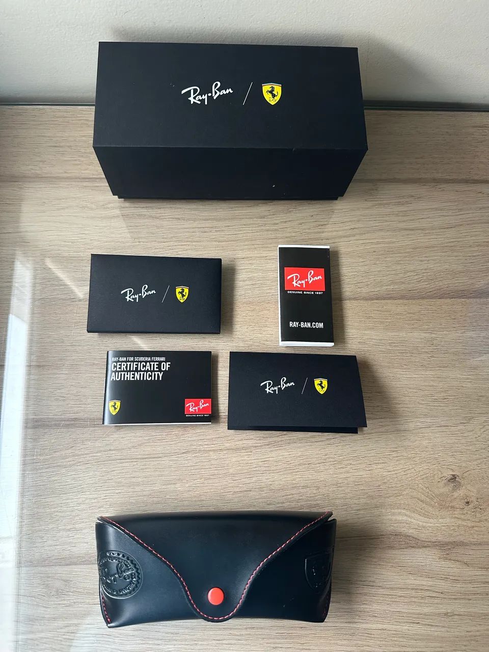 Óculos Solar Ray Ban Ferrari - Foto 4