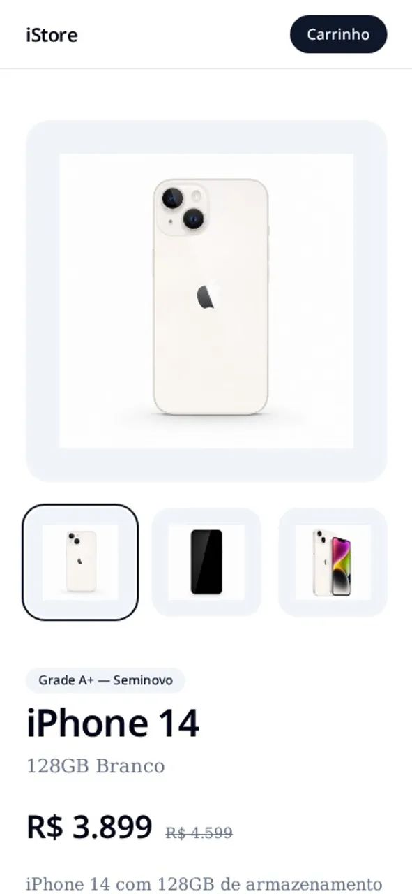 iPhone 14 128G USA todo original - Foto 3
