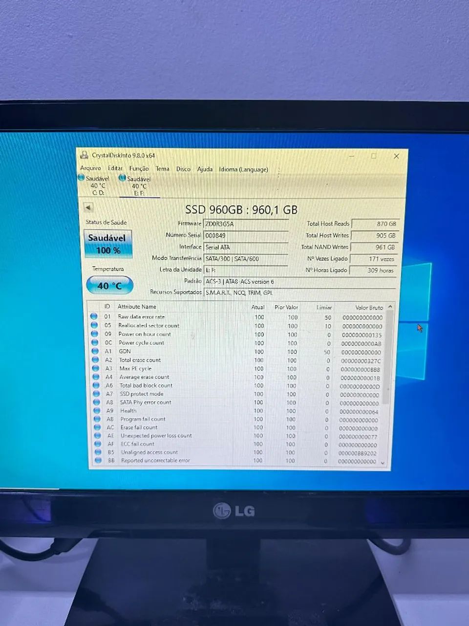 SSD 960GB, GRÁTIS: Windows instalado e Cabo SATA - Foto 3
