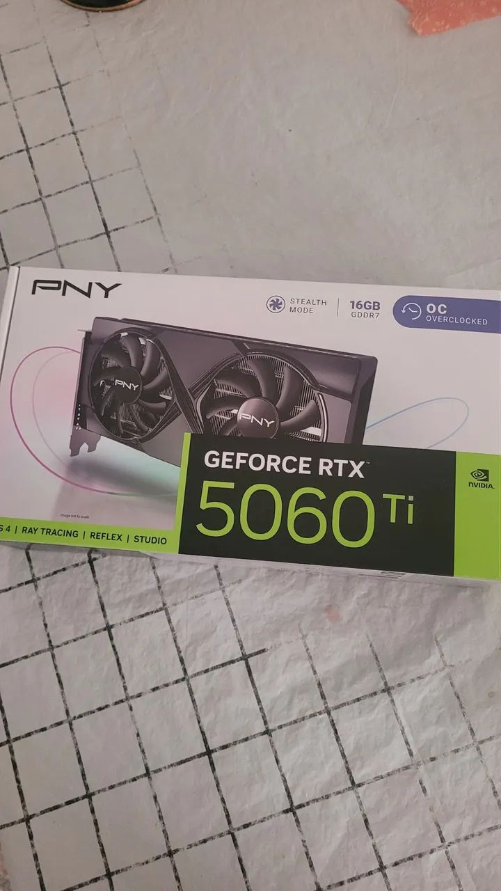 RTX 5060TI 16GB - Troco no PS5 SLIM com volta. - Foto 2