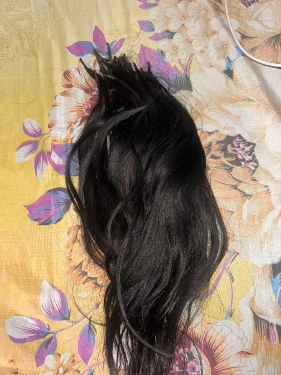 Cabelo humano 55 cm, 150 gramas  - Foto 2