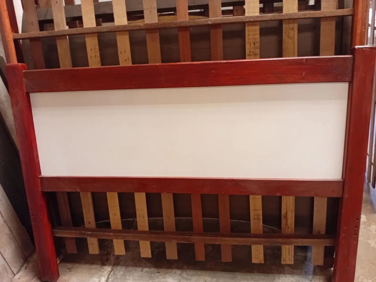 Cama de casal de madeira - Foto 5