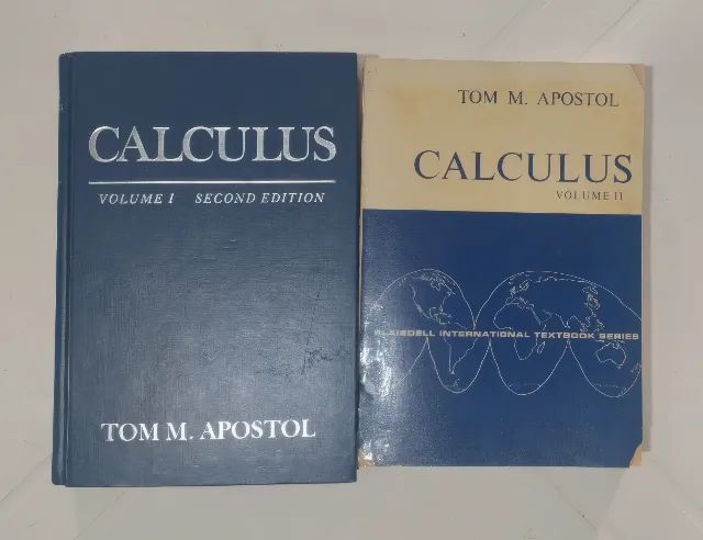 Calculus Tom M. Apostol( Vol 1 e Vol 2)