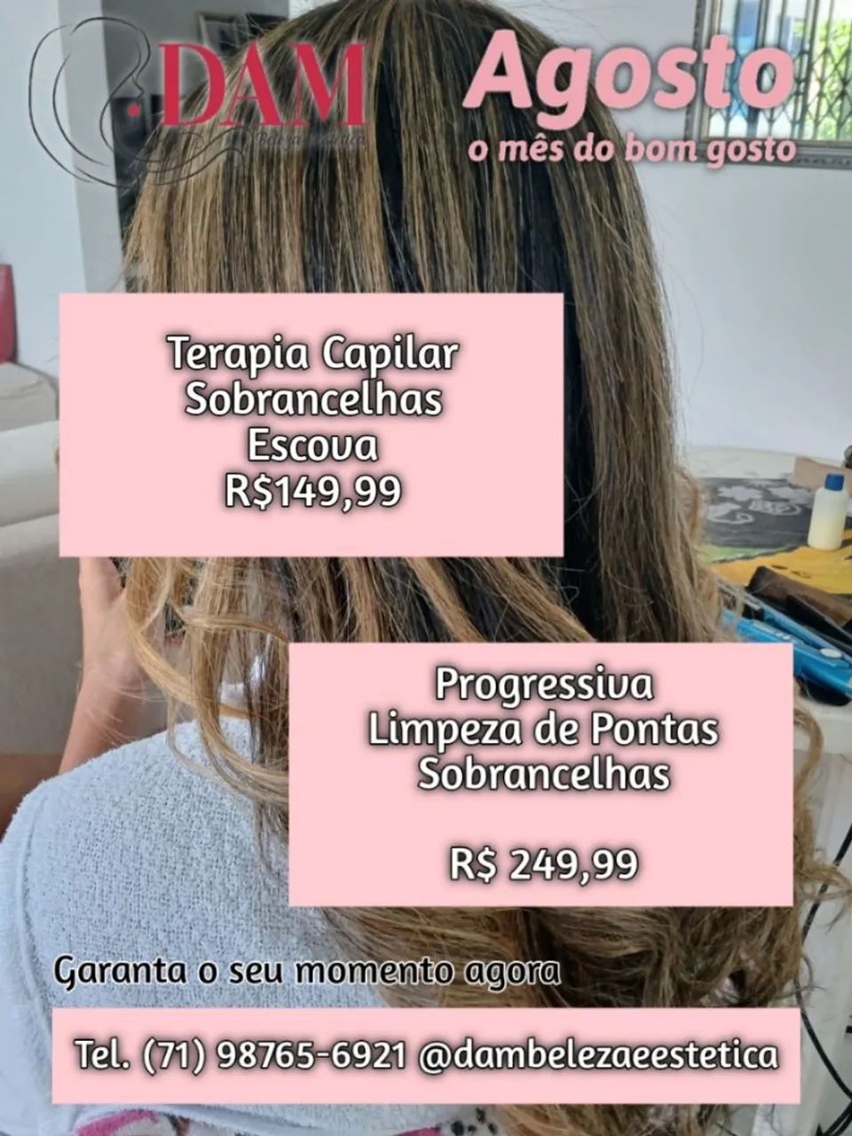 Cabeleireiro a Domicílio
