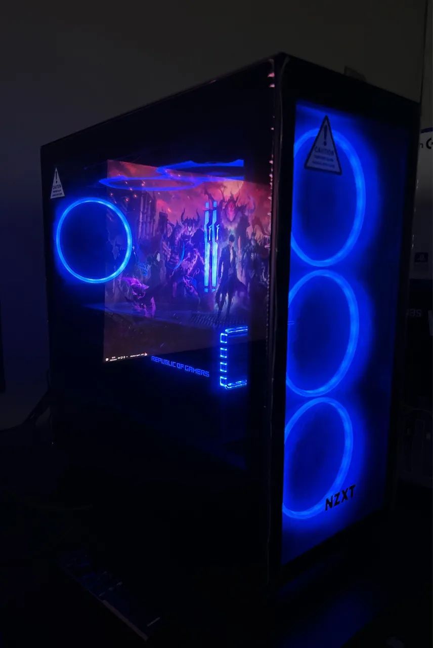 Gabinete Gamer Completo Roda Tudo!!!  - Foto 2