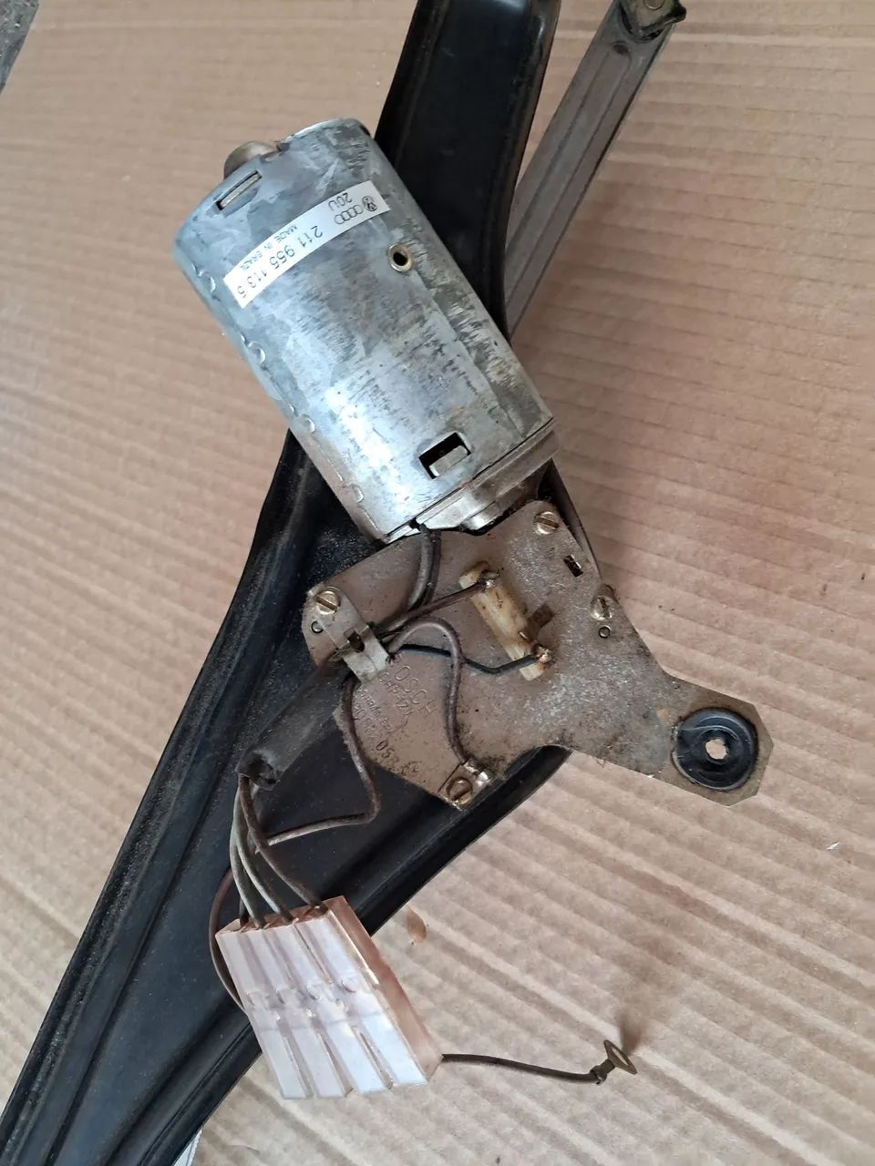Motor limpador parabrisa kombi completo com gaia - Peças para