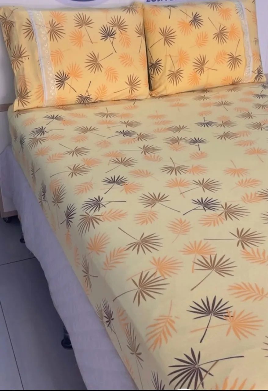 Lençóis de elástico malha 100% algodão  - Foto 4