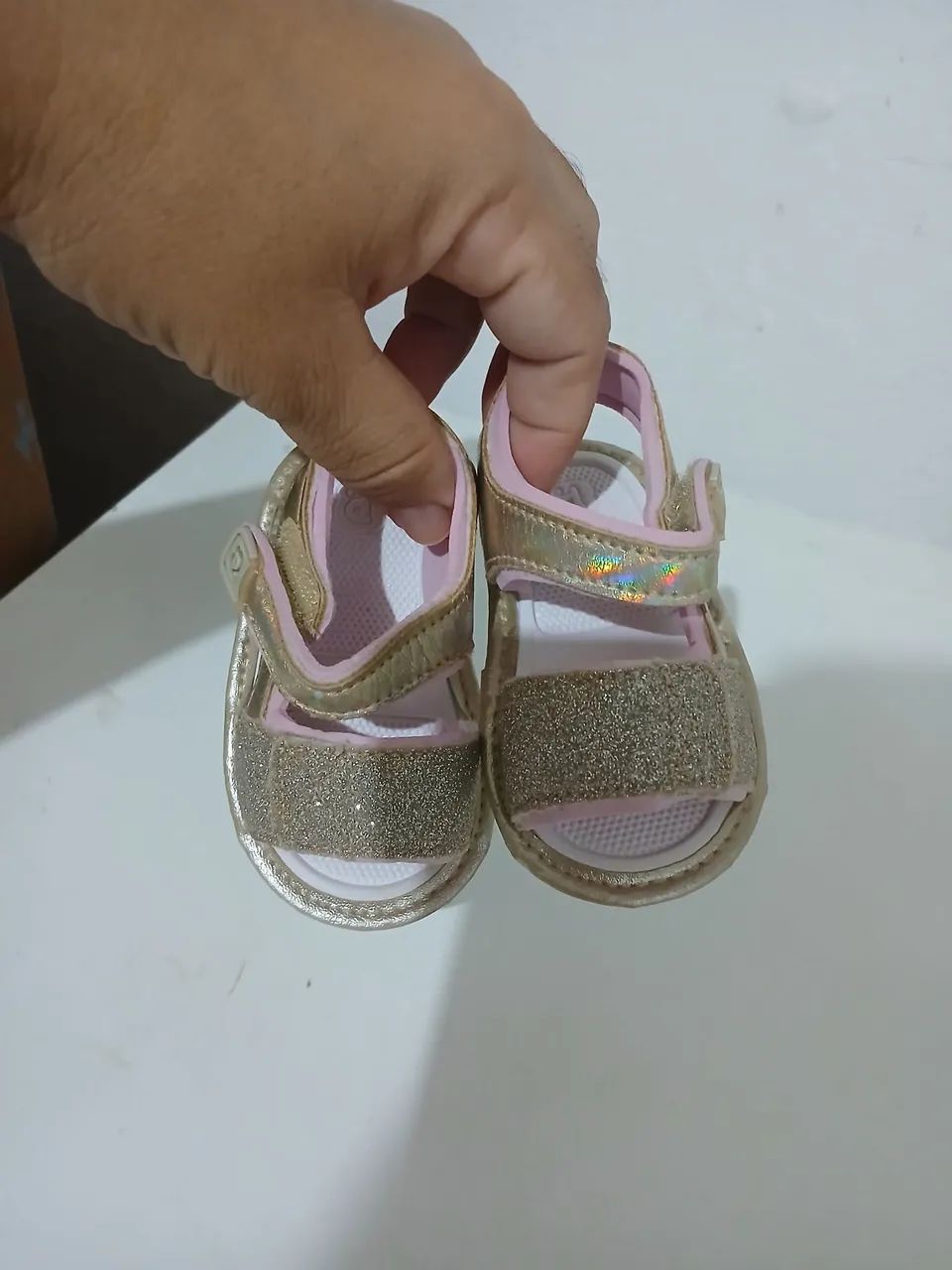 Sandálias de bebê  - Foto 5