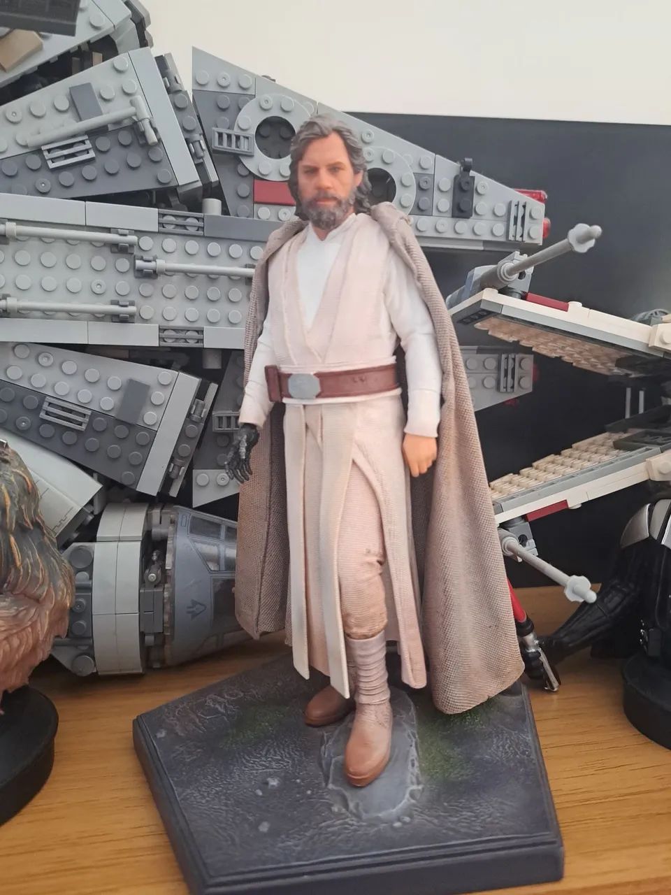 Luke Skywalker Iron Studios LOOSE sem caixa