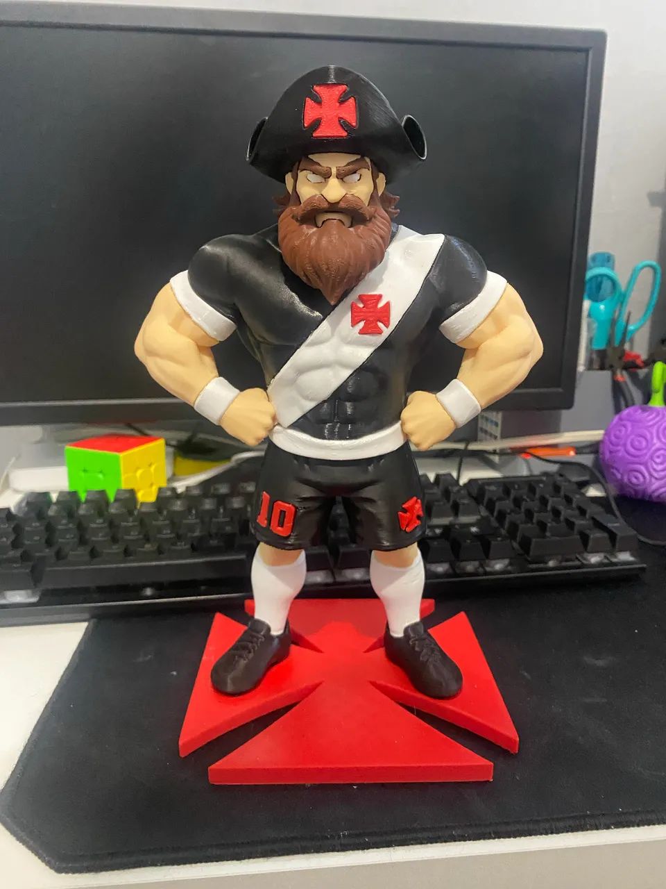 Mascote do Vasco da Gama em impressão 3D - Foto 4
