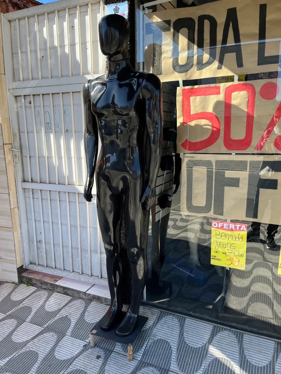 Manequim masculino preto - Foto 2