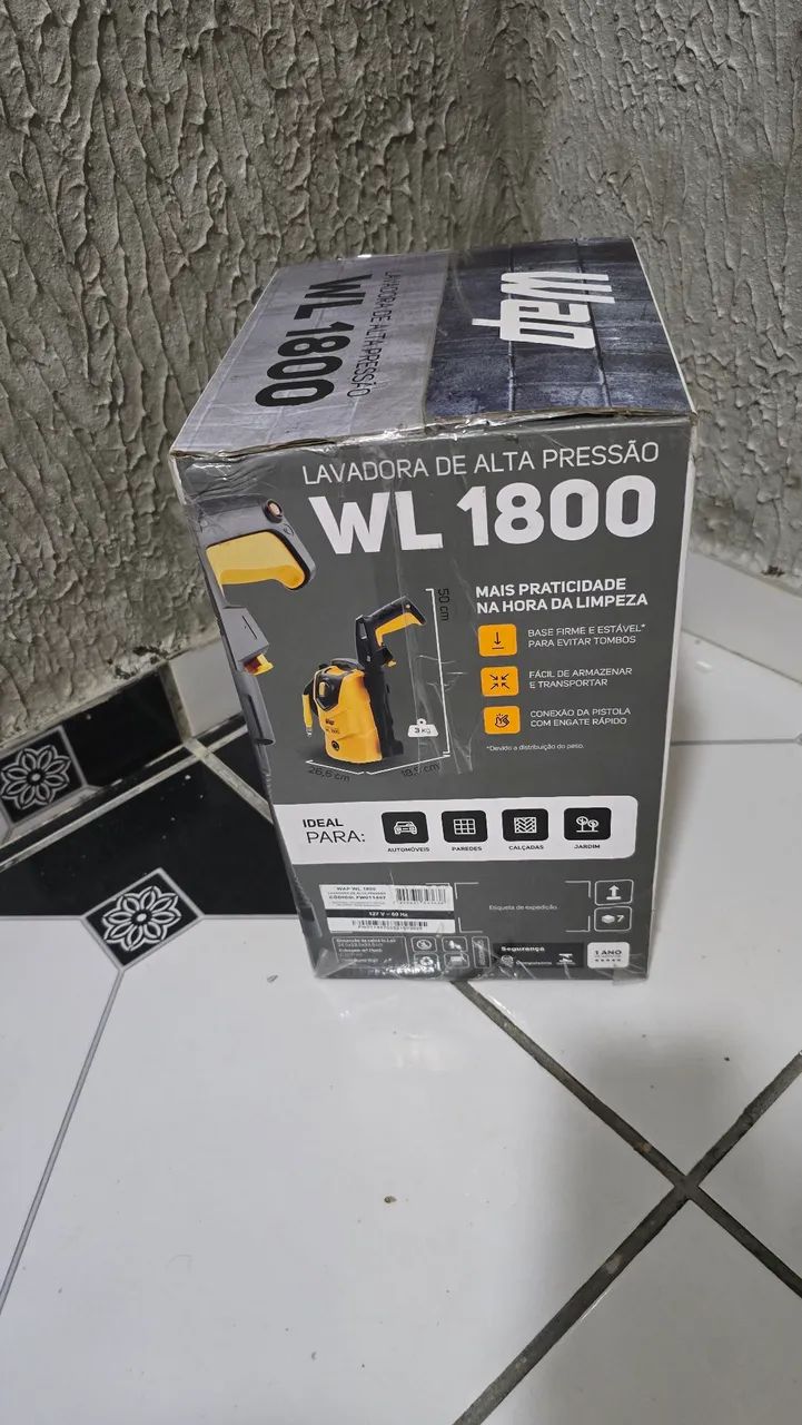 Lavadora Wap alta pressão 1500 psi - Foto 6