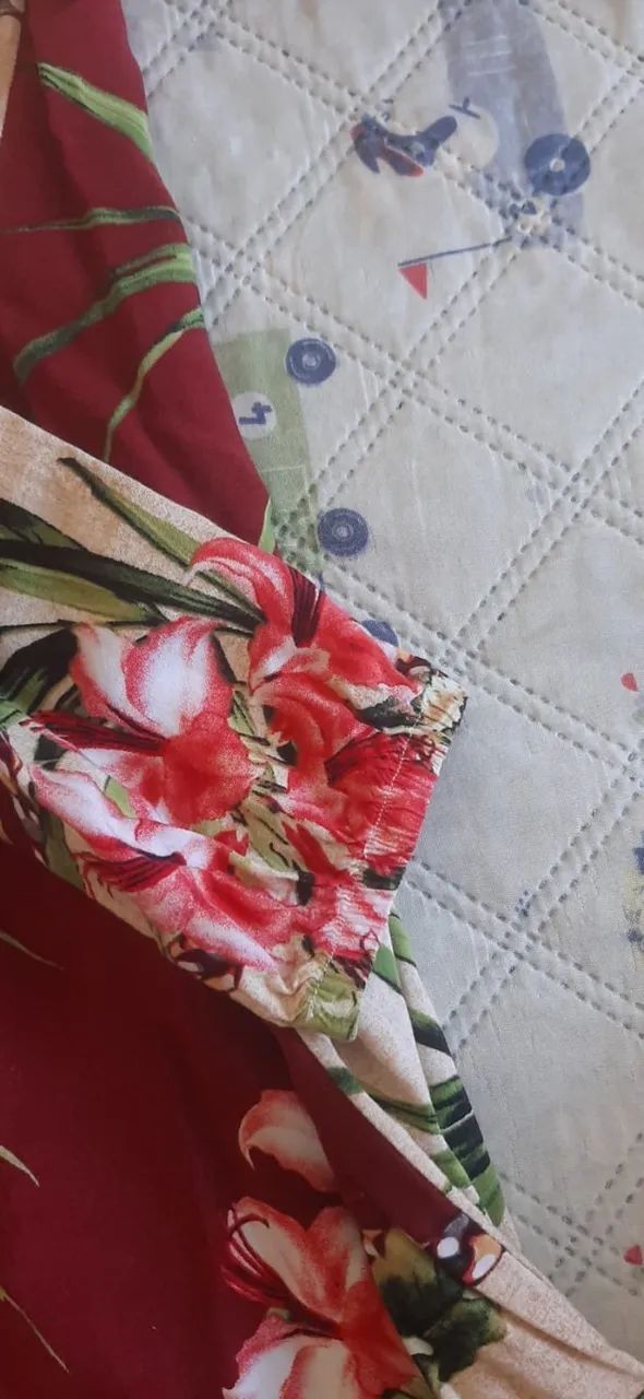blusa manga longa estampada - Foto 3