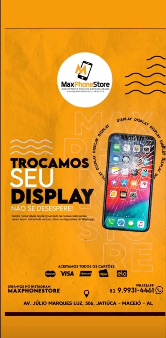 Troca Tela, Bateria, conector, reparo placa IPhone e Android - Foto 5