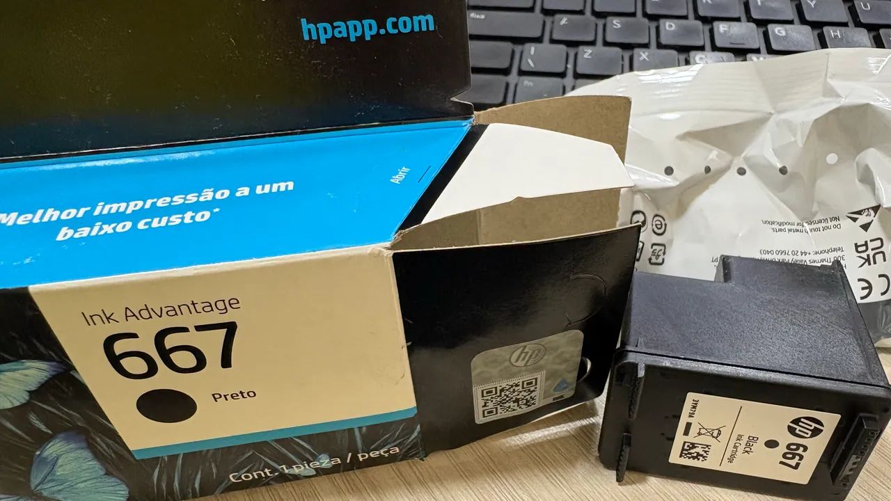 Cartucho HP 667